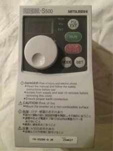 Mitsubishi Model FR-S520E-0 Inverter drive. NEW. Free Shipping - Picture 1 of 4