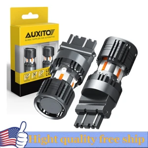 2/4x 3157 12v Turn Signal DRL Light Bulbs Amber For Ford F150 F250 F350 fan - Picture 1 of 11
