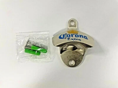 1-5PCS Corona Wall Mounted Bottle Opener Merchandise Man Cave Beer Bar Mount - image 1 of 4