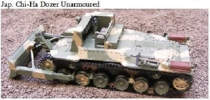 MGM 080-269 1/72 Resin WWII Japanese Chi-Ha Dozer Unarmoured - Bild 1 von 1