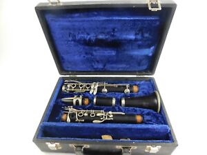 LA Bar Artiste Wood Clarinet With Case Campo Music Store Vintage