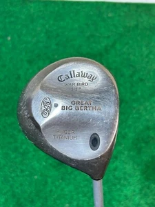 Callaway Great Big Bertha War Bird Ruger Titanium 11* Driver Regular Flex 44” - Picture 1 of 4