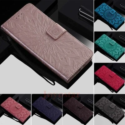 For Samsung A51 A71 A20 A21s A10e A41 Leather Flip Card Holder Wallet Case Cover - Image 1 of 4