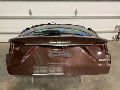 17-20 Maserati Levante M161 Trunk Lid Liftgate Tailgate Hatch Shell - Image 1 of 4
