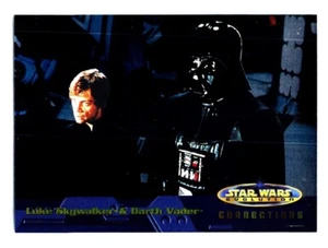 Luke Skywalker & Darth Vader - 2001 Topps Star Wars Evolution - Checklist #C2 - Picture 1 of 2