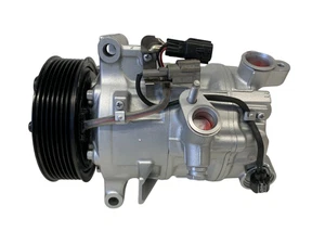 AC Compressor FOR 2014 2015 2016 2017 Infiniti Q50 3.0L 3.7L 6 Groove Pulley - Picture 1 of 1
