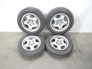 BMW E36 3er Aluräder Felgen Radsatz Winterreifen 195/65 R15 91T KBA 43835 - Bild 1 von 8