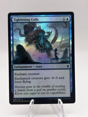 Tightening Coils 086/274 Foil Battle for Zendikar BFZ MTG NM - Image 1 of 2