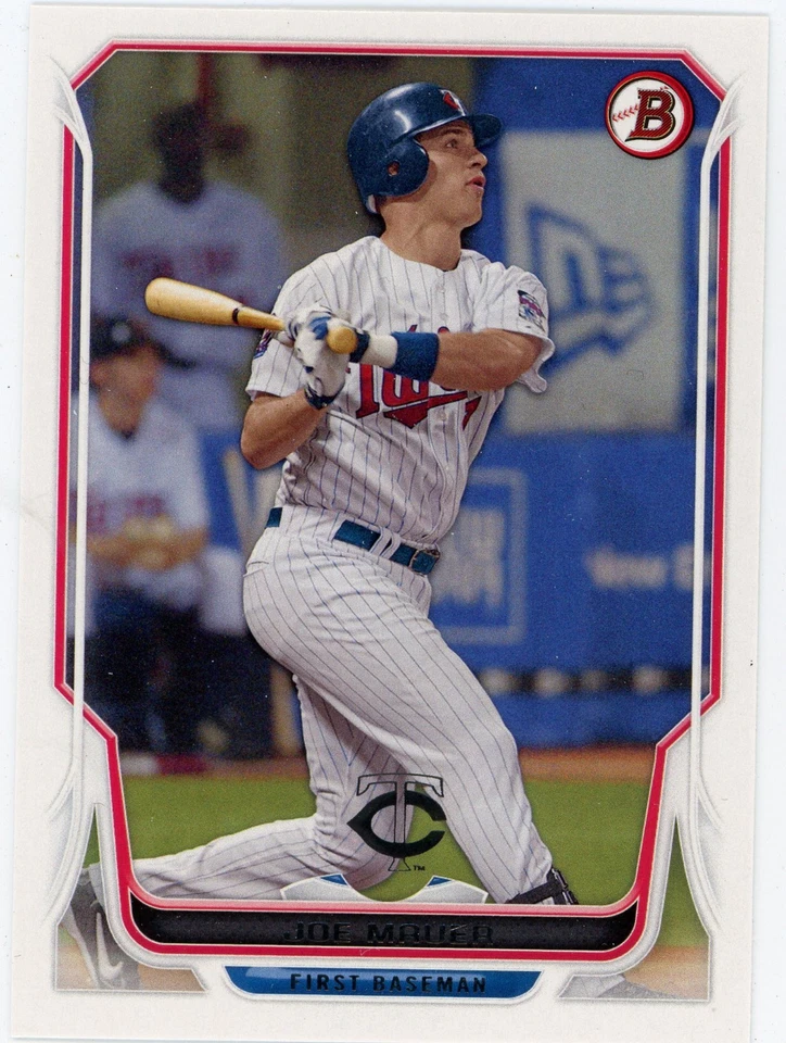 Bowman Joe Mauer #189 Twins 2014 Foto 1 de 1