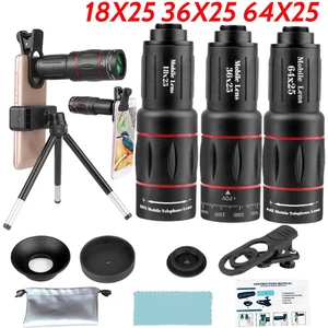 Handy-Kameraobjektiv mit 18-fachem Zoom und Stativ - Bild 1 von 14