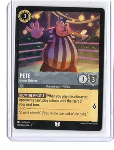 Disney Lorcana: 2024 Pete Game Referee 195/204 | Uncommon - Picture 1 of 3
