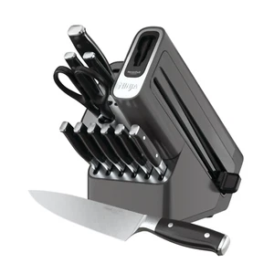 Ninja Premium Stainless Steel Forged Knife Block Set with Sharpener, 12-pc - Picture 1 of 4