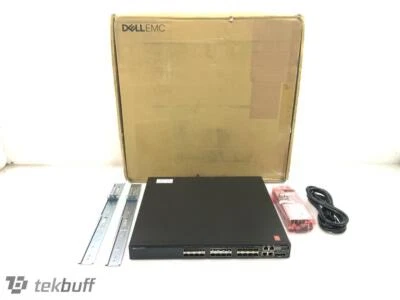 Dell - 24-Port Switch - Managed - L3 - Rack-mountable - N3024EF-ON  - Image 1 of 4