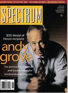 Magazine IEEE Spectrum June 2000 Andy Grove IEEE Medal of Honor Recipient - Picture 1 of 3