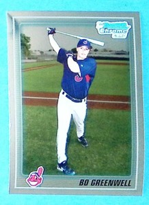 2010 Bowman Bo Greenwell #BCP71    Cleveland Indians