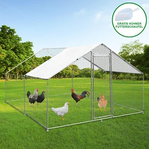 Hühnerstall Hühnerfreilauf Hühnergehege Auslauf Outdoor-Hühnerkäfig UV Geflügel - Bild 1 von 8