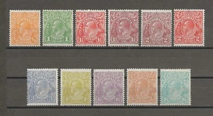 AUSTRALIA 1926/30 SG 94/104 OTTIME CONDIZIONI - Foto 1 di 2