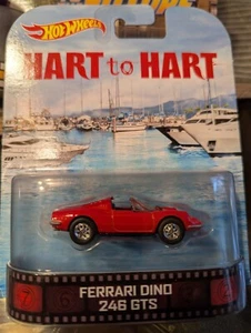 Hot Wheels 2014 Retro Entertainment Hart to Hart - Ferrari Dino 246 Gts - Picture 1 of 3