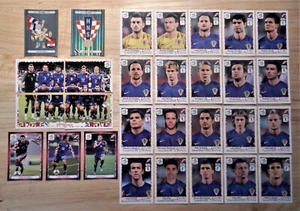 Panini UEFA Euro 2012 Poland/Ukraine Complete Team Croatia + 2 Foil Badges - Bild 1 von 1