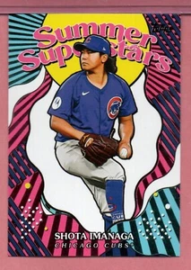 Shota Imanaga Chicago Cubs 2025 Topps Series 2 Summer Superstars SS-10 - Picture 1 of 1