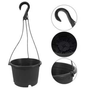 Hanging Planters for Indoor Plants Pots Outdoor Plastic Containers - Picture 1 of 12