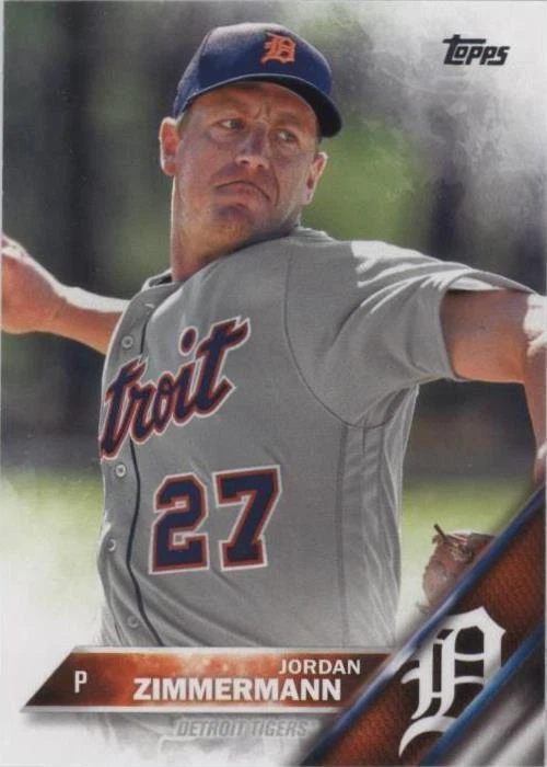2016 Topps - Jordan Zimmermann #444