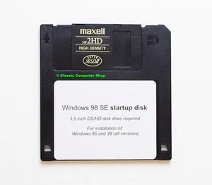 New Windows 98 Second Edition startup disk - Afbeelding 1 van 1