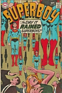 Superboy # 159 Sept 1969 Sehr guter Zustand The Day It Rained Superboys Schöner Zustand - Bild 1 von 4