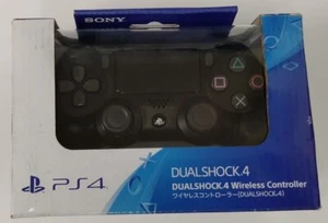 Sony PlayStation 4 Dualshock 4 Wireless Controller Jet Black CUH-ZCT2J 5249 SP - Picture 1 of 4