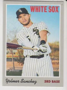 2019 Topps Heritage #91 Yolmer Sanchez - Chicago White Sox - Picture 1 of 2