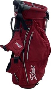 Titleist Stand Carry 6-way Golf Bag w/ E-Z Fit Strap Red - Picture 1 of 5