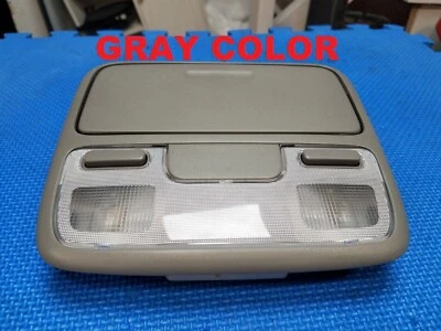 Honda CRV CR-V 2002-2006 consola superior domo mapa luz lámpara gris gris Foto 1 de 4