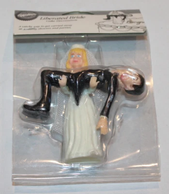 De colección Wilton 4 1/2" Novia Liberada Boda Pastel Decoración NUEVO EN PAQUETE Foto 1 de 4