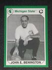 1990 Collegiate Collection John E. Benington #151 Michigan State Spartans