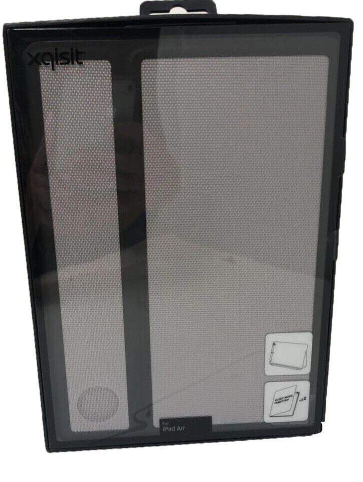 Funda Gris Flexible Folio Soporte Bajo para Apple iPad Air 5ta Generación 9.7" Estuche Libro Foto 1 de 4