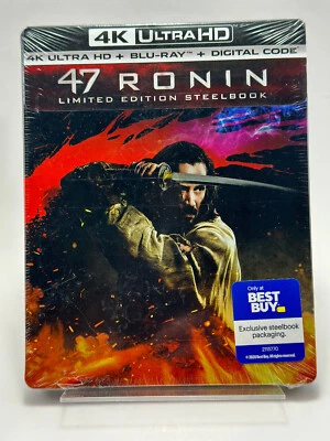 47 RONIN - BEST BUY EXCLUSIVE STEELBOOK 4K ULTRA HD + BLU-RAY + DIGITAL [NEW] - Image 1 of 4