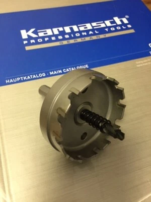 Karnasch HM Hartmetall Lochsäge Kreisschneider für Edelstahl 14- 49 mm B ...