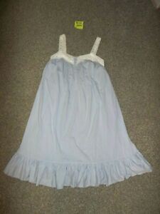 Victoria Secret Vtg Gold Label Cotton Lavender Nightgown ~Size Large~nice