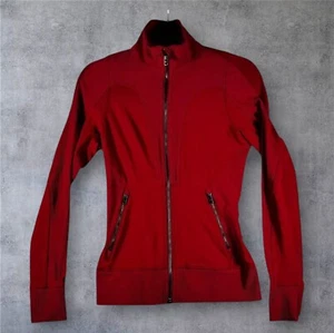 Lululemon Define Jacket Size 6 – Classic Dark Red – Rare Color, Excellent - Picture 1 of 6