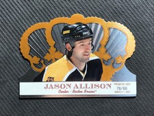 2000-01 PACIFIC CROWN ROYALE JASON ALLISON RARE PREMIERE DATE #ed 70/80