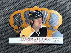 2000-01 PACIFIC CROWN ROYALE JASON ALLISON RARE PREMIERE DATE #ed 70/80