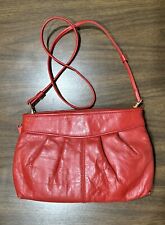 Vintage 80s Handbag w/ Removable Shoulder Strap, Red