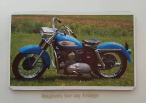1959 HARLEY DAVIDSON SPORTSTER MOTORCYCLE FRIDGE MAGNET - M291 - Foto 1 di 1