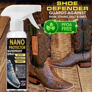 BOOT PROTECTOR SUEDE, LEATHER, REPELS STAINS, RAIN SALT DIRT MUD COLOR DEFENDER - Picture 1 of 13