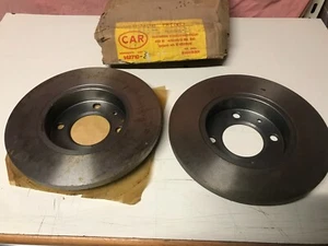 DISCHI FRENO ANTERIORI VOLKSWAGEN GOLF PASSAT SCIROCCO AUDI 80 - NOS 839615301 - Foto 1 di 9