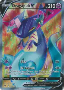(SWSH02-183) Dragapult V FULL ART Pokemon Rebel Clash Karte # 183 - Bild 1 von 1