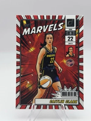 2025 Panini Donruss WNBA - Net Marvels Caitlin Clark #19 — 第 1/2 张图片