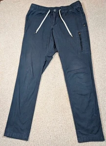 Vuori Ripstop Climber Pants Men’s 32x31 Navy Organic Cotton Zip Pocket - Picture 1 of 8
