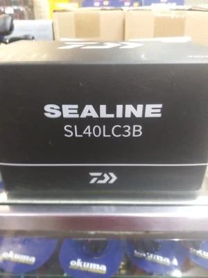 Daiwa Sealine Line Counter 拖钓卷轴 SL40 LC3B 右手 — 第 1/2 张图片