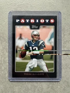Tom Brady New England Patriots Topps  Company NFL American Football 2008 - Bild 1 von 2